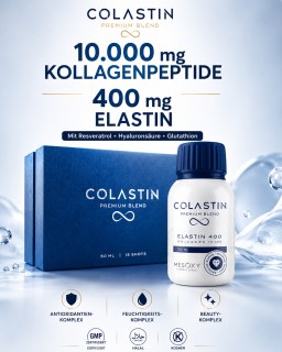 Colastin Premium Blend Kollagen Elastin shot 10000 mg kollagen 400 mg elastin
