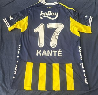 Fußballtrikot von Fenerbahce KANTE mit Originalunterschrift Für Fanatiker