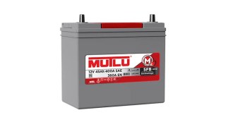 Mutlu Premium Autobatterie 12V 45Ah 360A SFB Starterbatterie Japan-Typ – 237x127x222 mm, Dünnpol, Polanordnung 0 (Pluspol Rechts), B0, Wartungsfrei