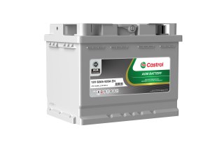 Castrol 12V 60Ah AGM Araba Aküsü 900A Start Stop Bakım Gerektirmeyen Marş Aküsü - görsel 4
