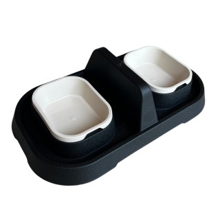 Mamapetz Lull Diner Premium Çiftli Mama Kabı Köpekler ve Kediler için - Bulaşık Makinesinde Yıkanabilir & Kaymaz