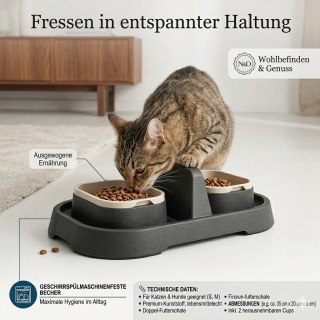 Mamapetz Almo Diner – Kedi ve Köpekler için Yükseltilmiş Premium Mama Kabı