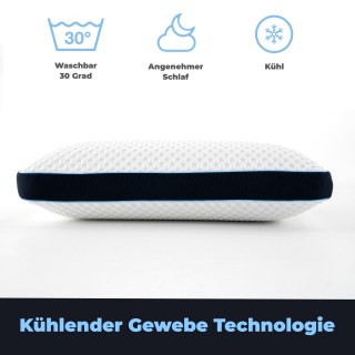 Cooler Extreme Visco Kopfkissen - Orthopädisch & Kühlend - Air Flow Technologie