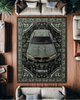 Premium Velours Teppich – M5 CS X Fury Desing Waschbar Rutschfest