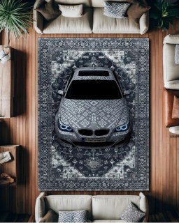 Premium Velours Teppich – E60 X German Desing Waschbar Rutschfest