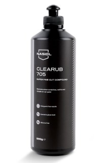 Nasiol CleaRub 705 – Super-Feinschleif-Politur  Professionelles Finish für tiefen Hochglanz & hologrammfreie Lackoberflächen