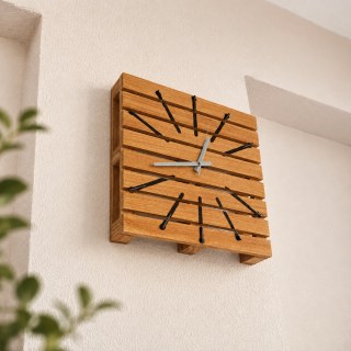 Linea Wood Ahşap Saat