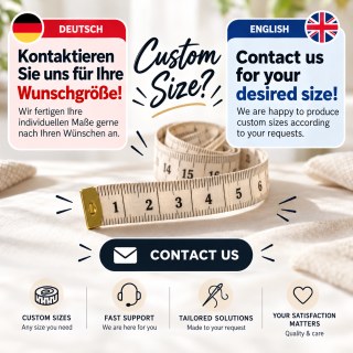 Tischdecke in Leinenoptik Creme mit Bronze-Piko-Details – Elegante und moderne Tischdecke